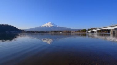 Mt. Fuji Japonya geniş Panoraması 