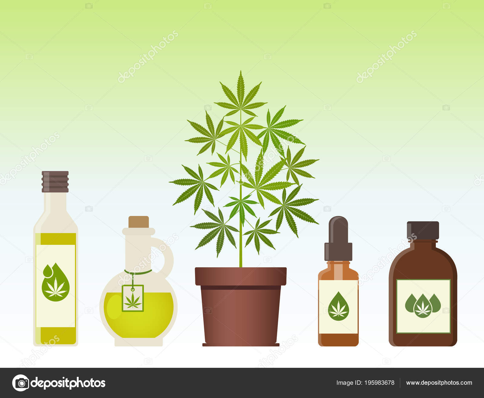 Download Marijuana Plant Cannabis Oil Medical Marijuana Hemp Oil Jar Cbd Vector Image By C Olga Newname Yandex Ru Vector Stock 195983678