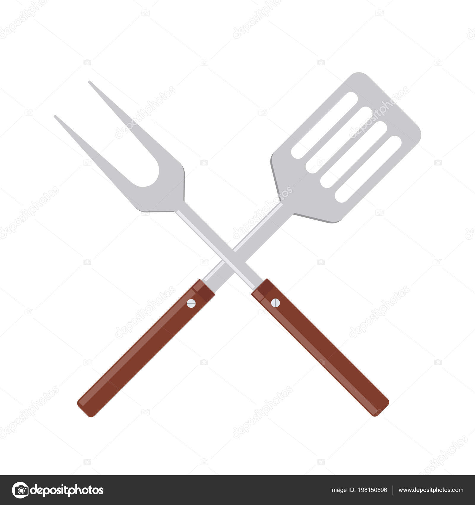 Garfo de churrasco - ícones de comida grátis