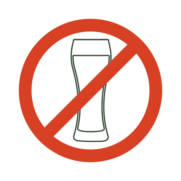 Premium Vector  No alcohol icon. alcoholic drink prohibition sign with  cartoon beer glass, wine and whiskey bottle in red. ban beverage vector  symbol. illustration no alcohol drink, prohibited and forbidden beverage