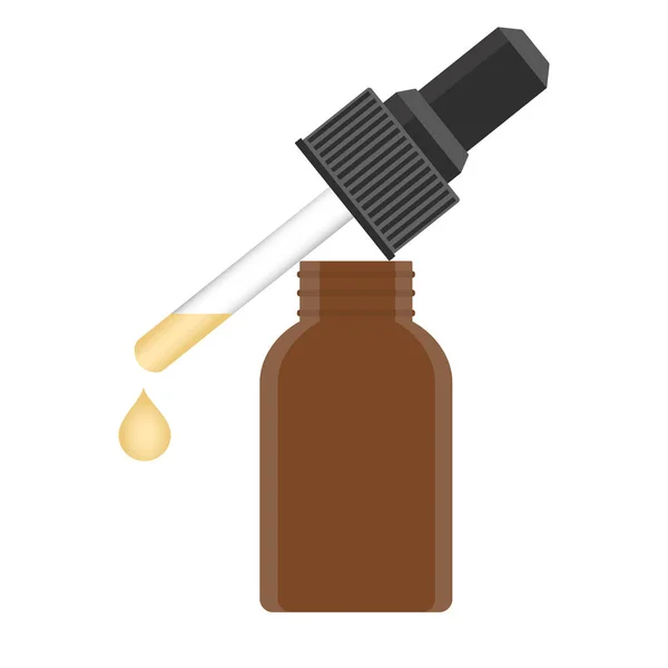 Liquid gel or serum. — Stock Vector