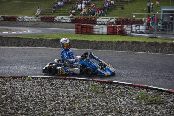 2018 Švýcarské Mistrovství Kart Wohlenském Švýcarsku — Stock fotografie