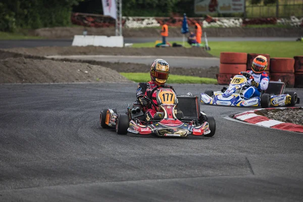 2018 Swiss Kart Championship Wohlen Szwajcaria — Zdjęcie stockowe