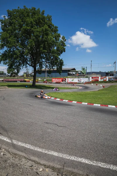 2018 Schweizer Kartmeisterschaft Wohlen Schweiz — Stockfoto
