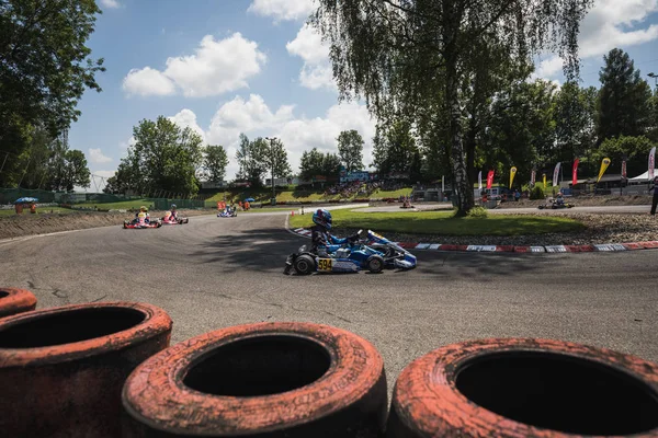 2018 Swiss Kart Championship Wohlen Switzerland — Stock Photo, Image