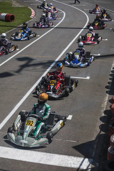 2018 Campeonato Suíço Kart Wohlen Suíça — Fotografia de Stock