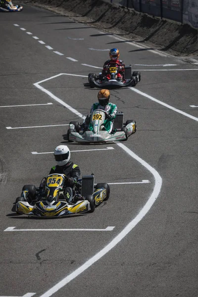 2018 Campeonato Suíço Kart Wohlen Suíça — Fotografia de Stock