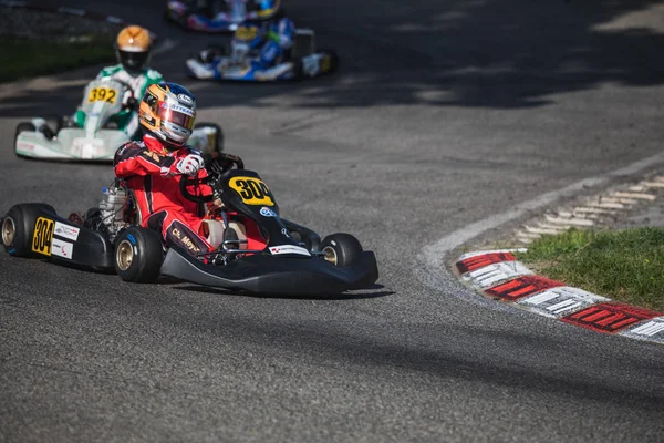 2018 Campeonato Suizo Kart Wohlen Suiza — Foto de Stock