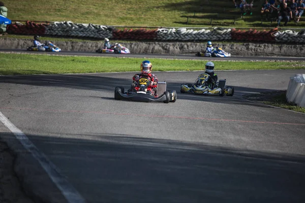 2018 Campeonato Suíço Kart Wohlen Suíça — Fotografia de Stock