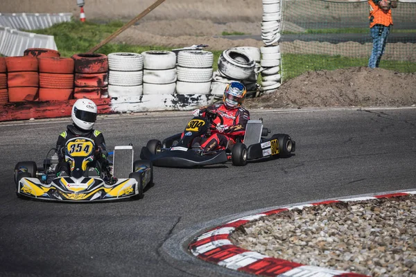 2018 Swiss Kart Championship Wohlen Szwajcaria — Zdjęcie stockowe