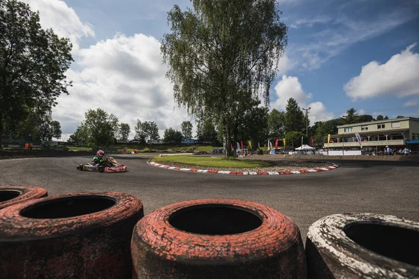 2018 Schweizer Kartmeisterschaft Wohlen Schweiz — Stockfoto