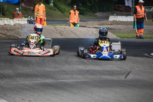 2018 Campeonato Suíço Kart Wohlen Suíça — Fotografia de Stock