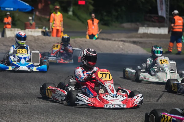 2018 Swiss Kart Championship Wohlen Switzerland — Stock Photo, Image