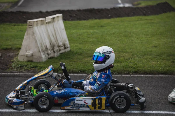 2018 Swiss Kart Championship Wohlen Szwajcaria — Zdjęcie stockowe