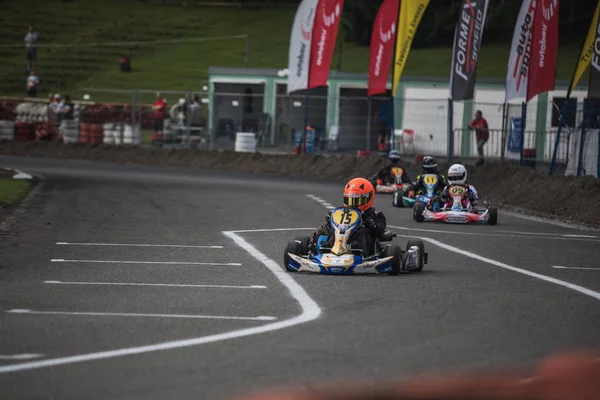 2018 Campeonato Suíço Kart Wohlen Suíça — Fotografia de Stock