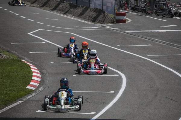 2018 Campeonato Suíço Kart Wohlen Suíça — Fotografia de Stock