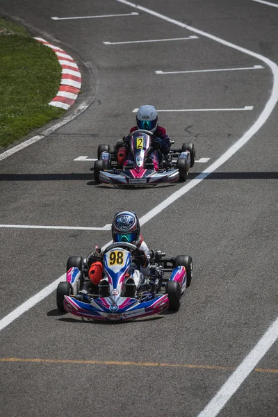 2018 Swiss Kart Championship Wohlen Switzerland — Stock Photo, Image