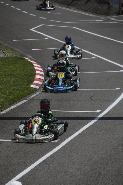 2018 Campeonato Suíço Kart Wohlen Suíça — Fotografia de Stock