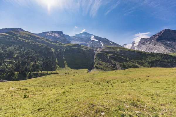 스위스 유럽에서에서 Gemmi 경로에 놀라운 Hdr — 스톡 사진