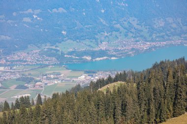 swiss alps İsviçre Schynige Platte Dan Panorama görünümünü