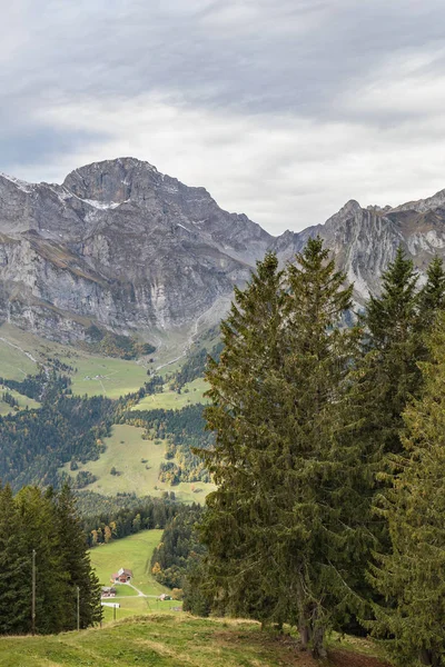 Mount Brunni Engelberg Sviçre Alpleri Nde Üzerinde Yaz Aylarında Hiking — Stok fotoğraf