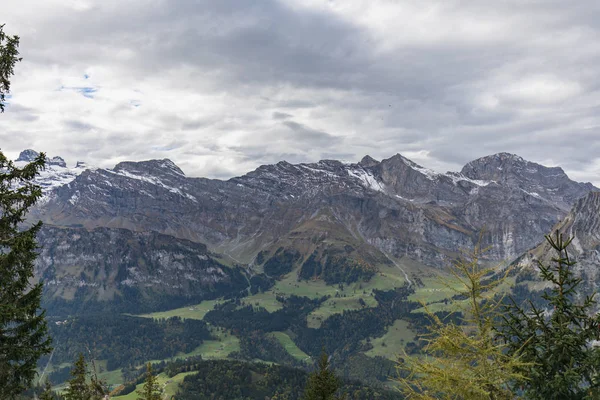 Senderismo Monte Brunni Engelberg Los Alpes Suizos Verano — Foto de Stock