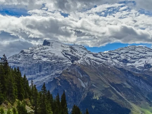 Hiking Mount Brunni Engelberg Swiss Alps Summer — Stock Photo, Image