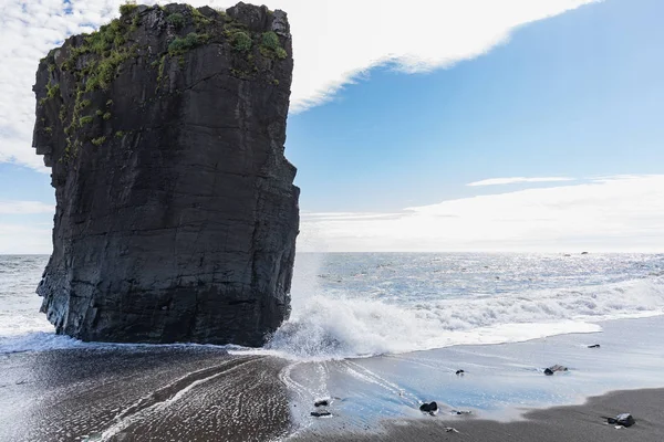 Vue Imprenable Sur Fantastique Littoral Banquise Été — Photo