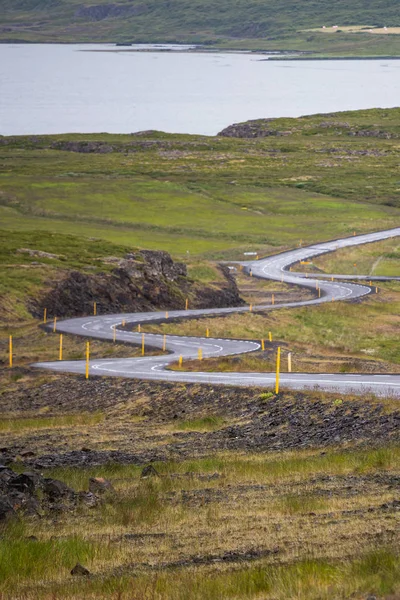 Zlanda Arka Plan Avrupa Dağlardaki Güzel Yayla Yolu — Stok fotoğraf