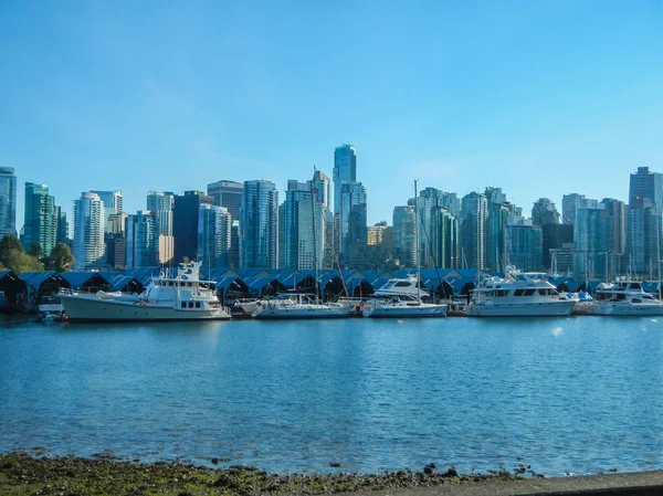 Blick Auf Die Skyline Des Stadtzentrums Von Canada Sommer — Stockfoto