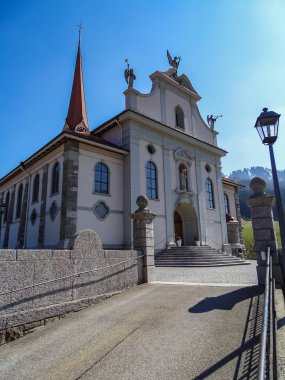 catholic church in marbach, emmental entlebuch switzerland
