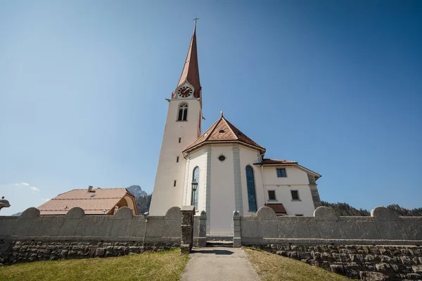 Catholic church in marbach, emmental entlebuch switzerland — Stock Photo, Image