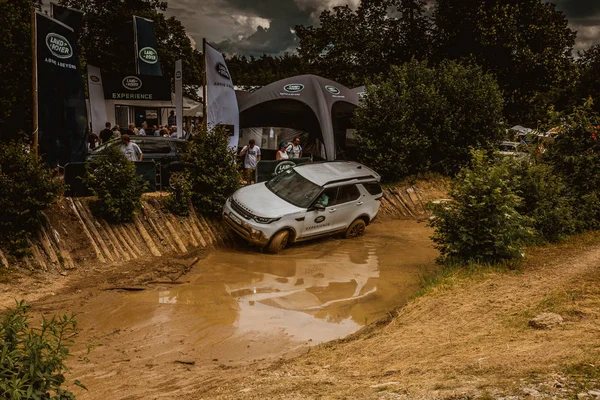 Aventura e 4WD Offroad justo em Bad Kissingen — Fotografia de Stock