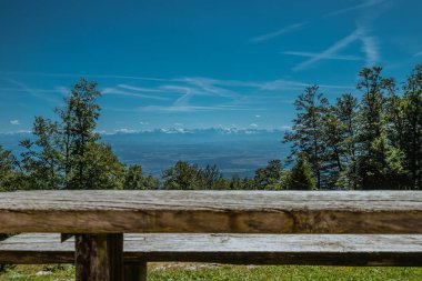 İsviçre weissenstein dağda yürüyüş, swis panorama