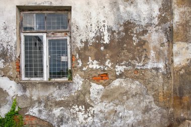 pencere kaba dokulu duvar