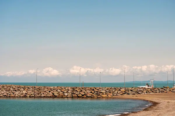boş harbour, bulutlu satır arkaplanı