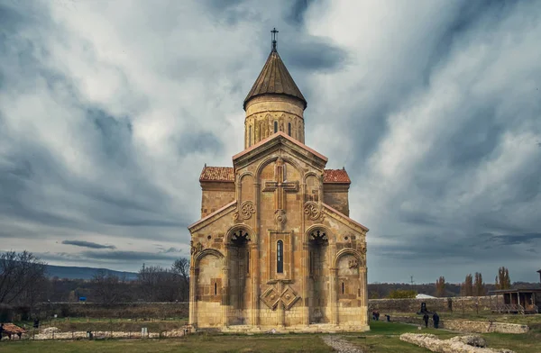 第十一世纪格鲁吉亚大教堂 Samtavisi — 图库照片