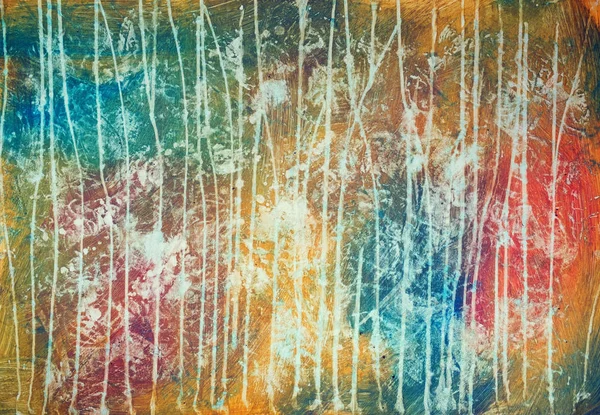 Grunge Colorido Abstracto Texturizado Fondo Rayado —  Fotos de Stock