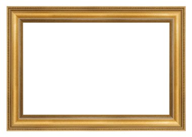 Vintage altın çerçeve