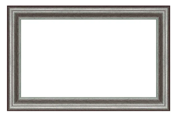 Vintage silver frame — Stock Photo, Image