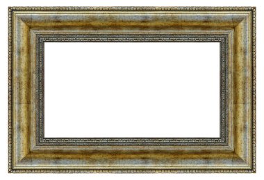 Vintage altın çerçeve