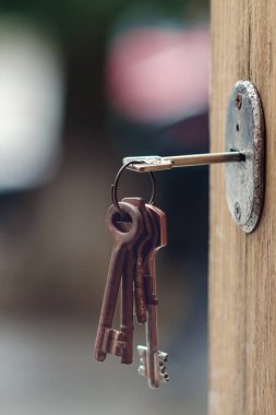 Anahtar deliğindeki anahtar