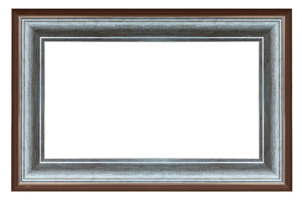 Vintage silver frame — Stock Photo, Image