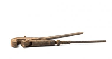 Eski paslı ayarlanabilir anahtarı