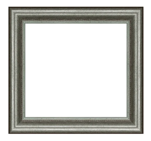 Vintage silver frame — Stock Photo, Image