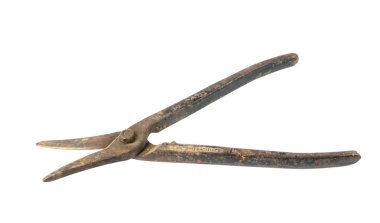 Vintage paslı makas