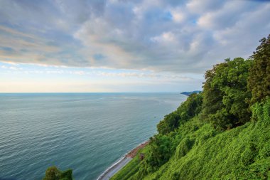 Sahilin güzel manzaralı 