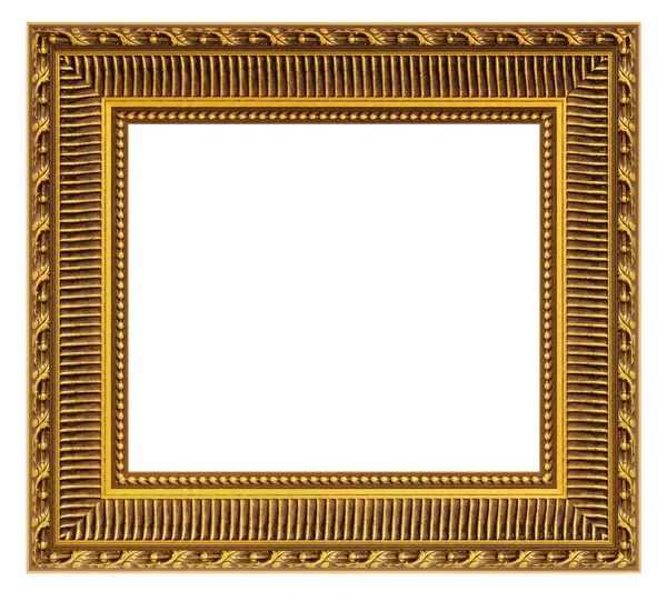 复古金色框架 — 图库照片