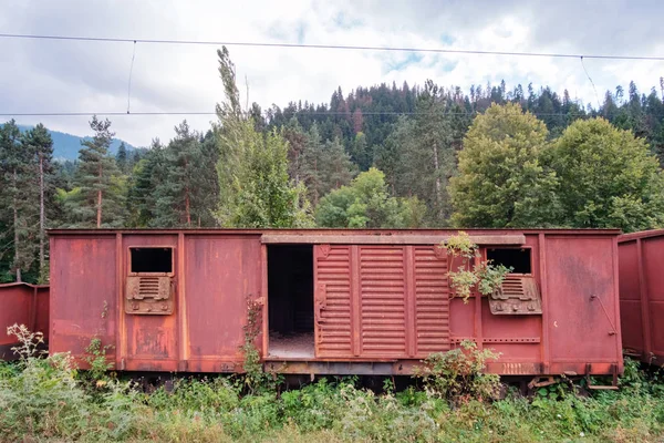 Velho carro abandonado — Fotografia de Stock