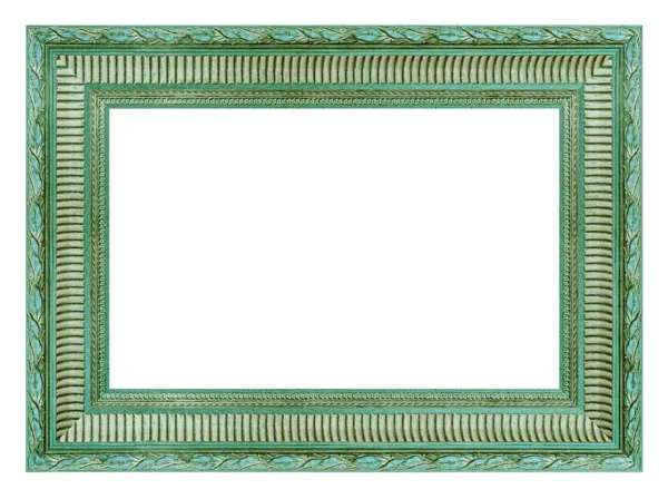 Винтажная зелёная рамка — стоковое фото